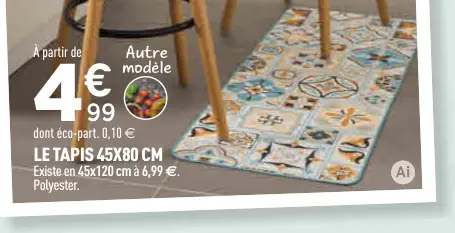 Offre: Le tapis