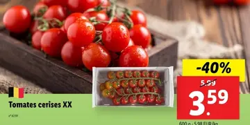 Offre: Tomates cerises XX