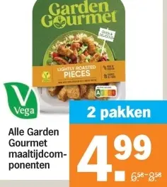 Aanbieding: Alle Garden Gourmet maaltijdcomponenten