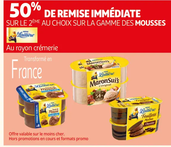 Offre: Mousses