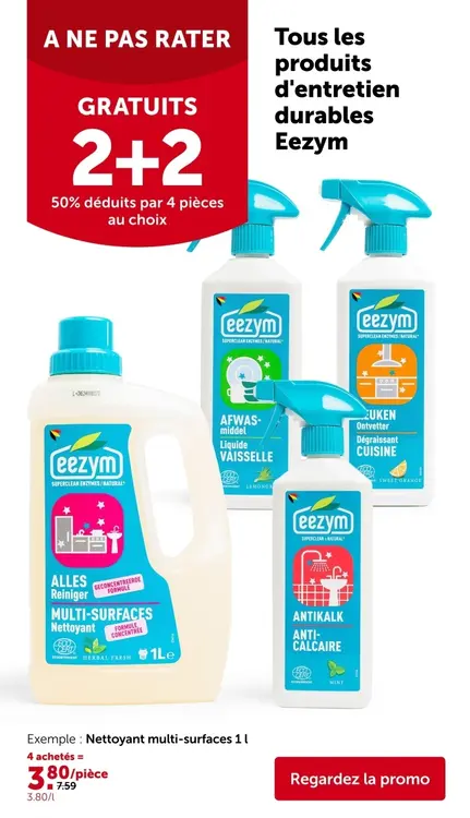 Offre: Nettoyant multi-surfaces