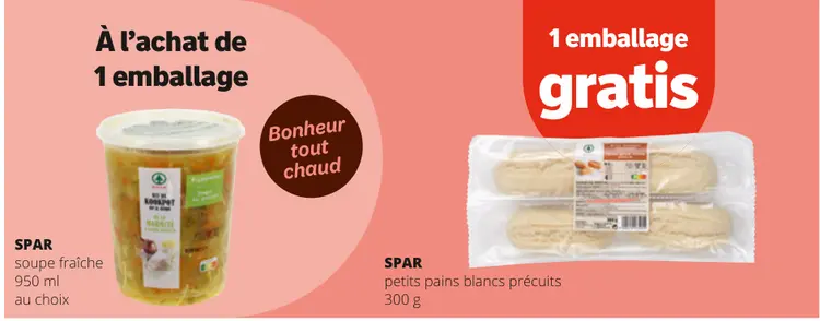 Offre: soupe fraîche