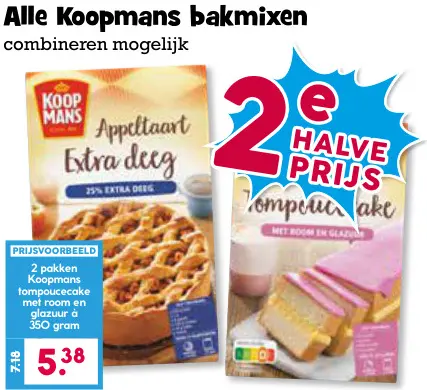 Aanbieding: Bakmixen