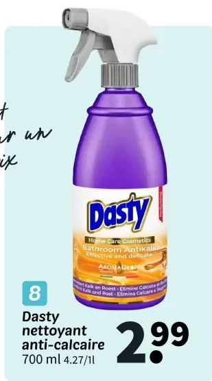 Offre: Dasty nettoyant anti-calcaire