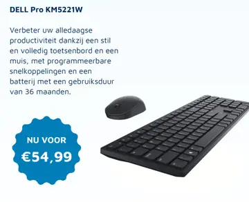 Aanbieding: DELL Pro KM5221W