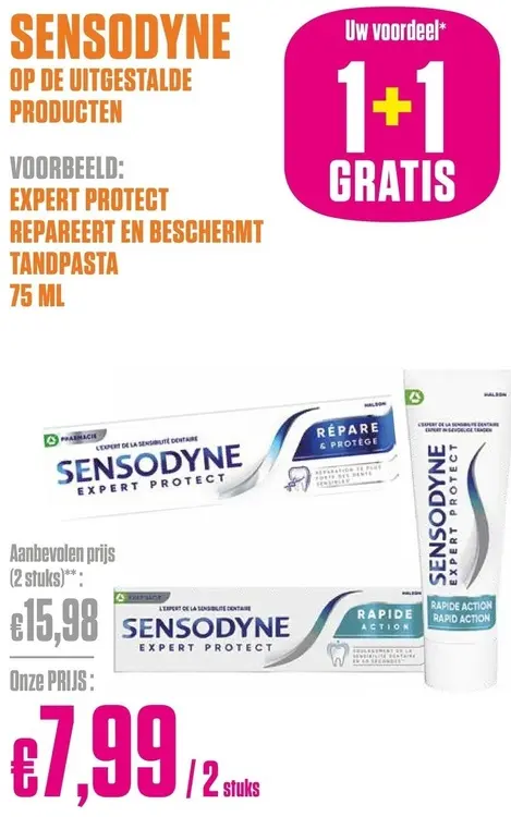 Promotie: Expert Protect Repareert En Beschermt Tandpasta