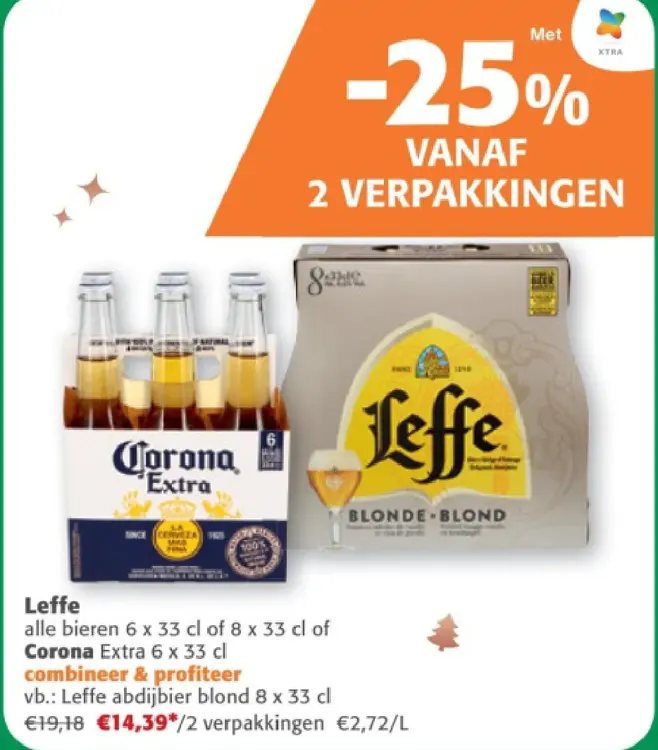 Promotie: Leffe, Corona Extra