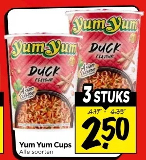 Aanbieding: Yum Yum Cups