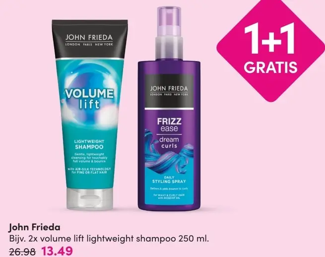 Aanbieding: volume lift lightweight shampoo
