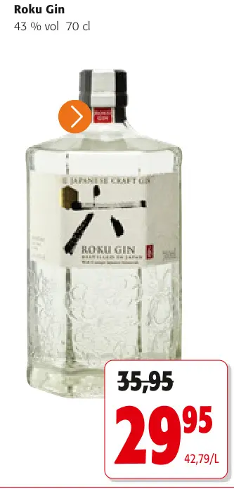 Offre: Roku Gin