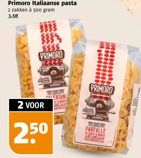 Aanbieding: Italiaanse pasta