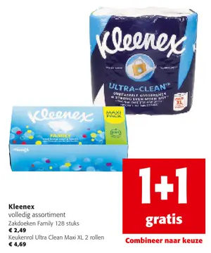 Aanbieding: Kleenex volledig assortiment