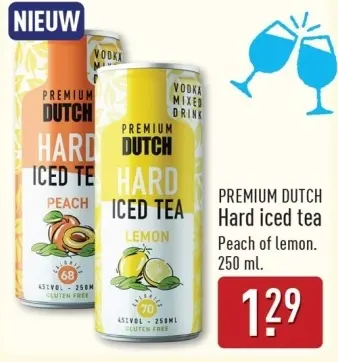 Aanbieding: Hard iced tea