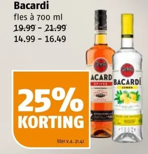 Aanbieding: Bacardi