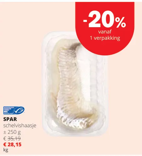 Promotie: Schelvishaasje