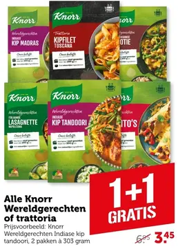 Aanbieding: Alle Knorr Wereldgerechten of trattoria
