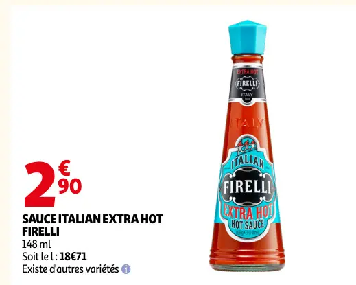 Promotie: Sauce italian extra hot