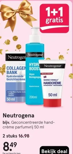 Aanbieding: Geconcentreerde handcrème parfumvrij