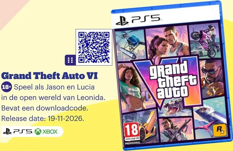 Aanbieding: Grand Theft Auto Vi