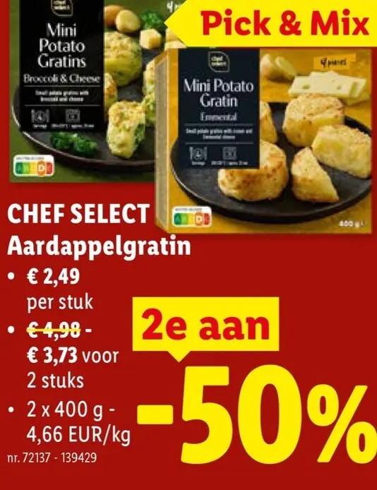 Promotie: Aardappelgratin