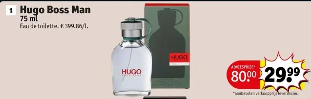 Promotie: Hugo Boss Man