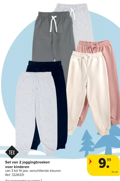 Promotie: Fleece kousenbroek of legging voor kinderen