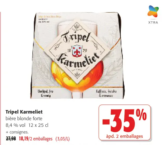 Offre: Tripel Karmeliet