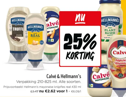Promotie: Calvé & Hellmann's