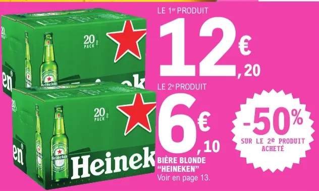Offre: Bière blonde