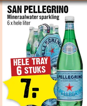 Aanbieding: SAN PELLEGRINO Mineraalwater sparkling