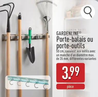 Offre: Porte-balais ou porte-outils