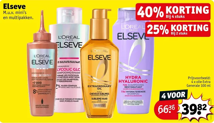Promotie: Elseve Haarverzorging