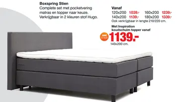 Aanbieding: Boxspring Stien