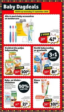Aanbieding: Kruidvat bio potjes babyvoeding