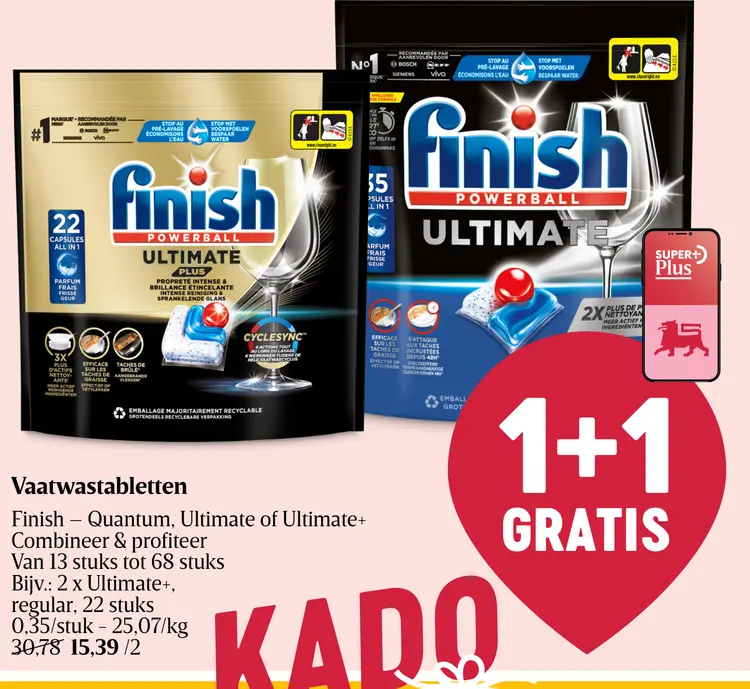 Promotie: Vaatwastabletten