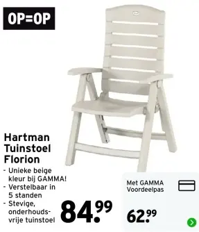 Aanbieding: Tuinstoel Florion