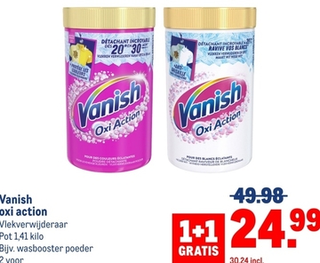 Aanbieding: Vanish oxi action Vlekverwijderaar