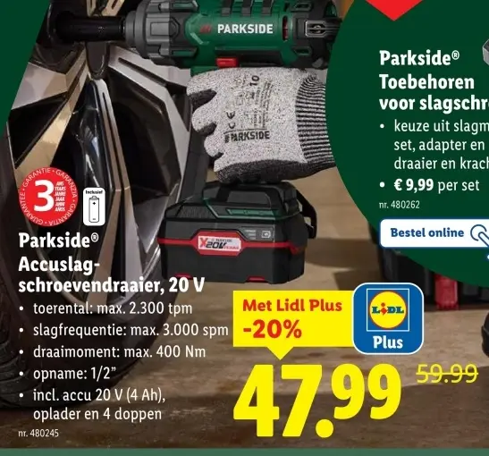 Aanbieding: Accuslagschroevendraaier