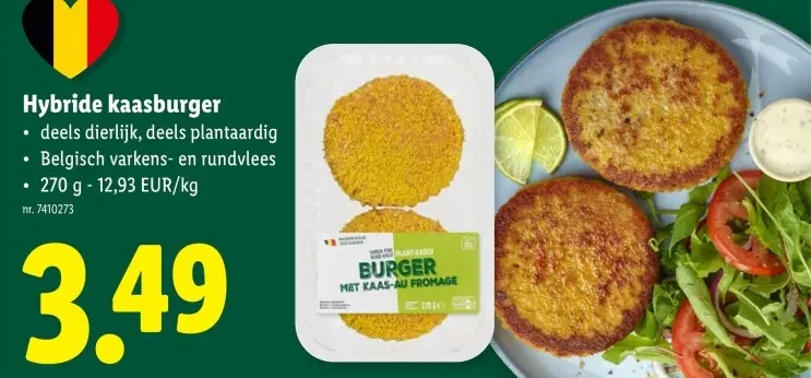 Promotie: Hybride kaasburger