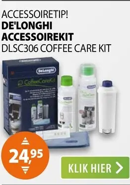 Aanbieding: Accessoirekit DLSC306 Coffee Care Kit