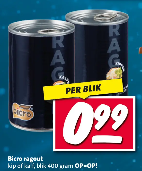 Aanbieding: Bicro ragout