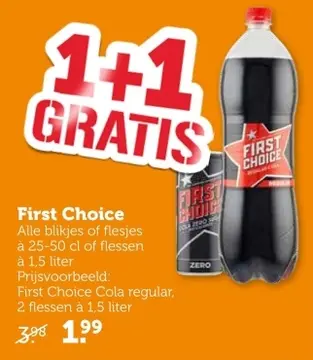 Aanbieding: First Choice