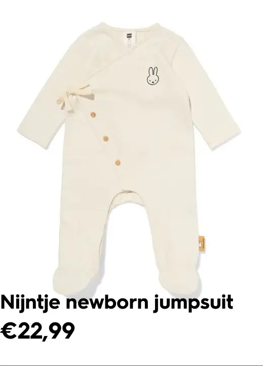 Offre: Nijntje newborn jumpsuit