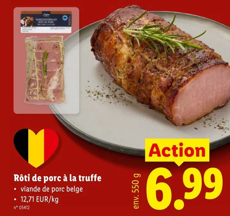 Offre: Rôti de porc à la truffe