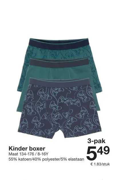 Promotie: Kinder boxer
