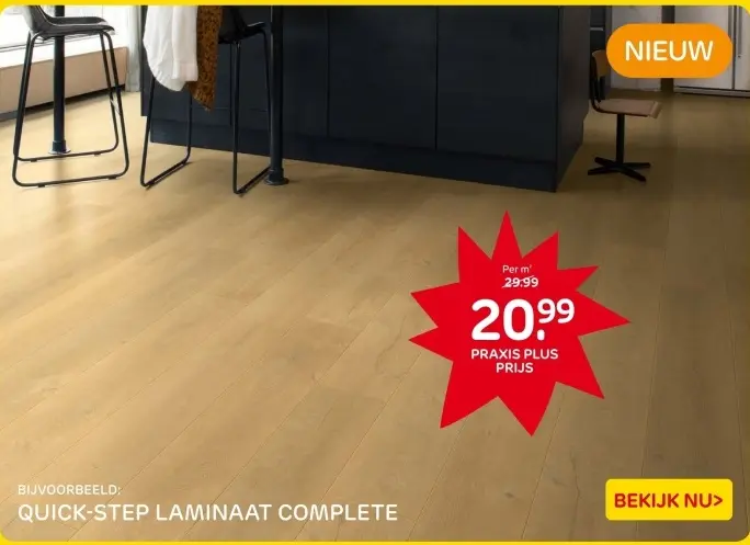 Aanbieding: Laminaat complete