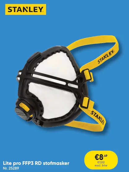 Promotie: Lite pro FFP3 RD stofmasker