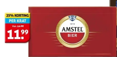 Aanbieding: Amstel bier