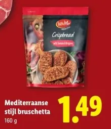 Aanbieding: Mediterrane stijl bruschetta