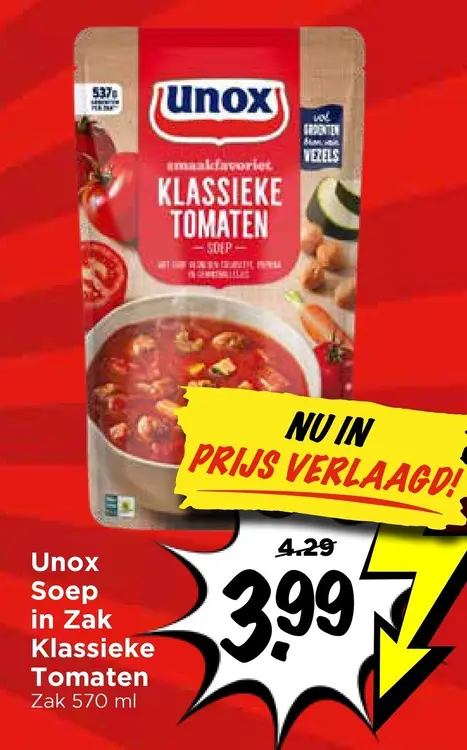 Aanbieding: Soep in Zak Klassieke Tomaten
